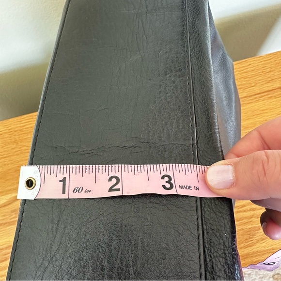 Foley + Corinna Large Black Leather Bag - Picture 15 of 15